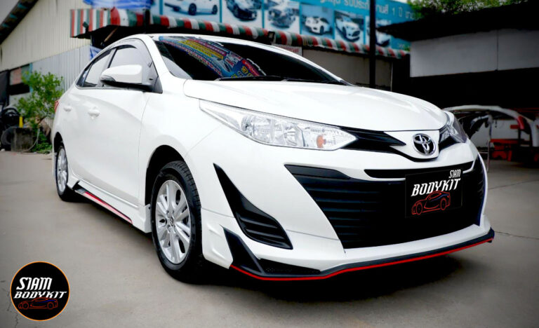 Rdm V Bodykit For Toyota Yaris Ativ Color Siam Bodykit