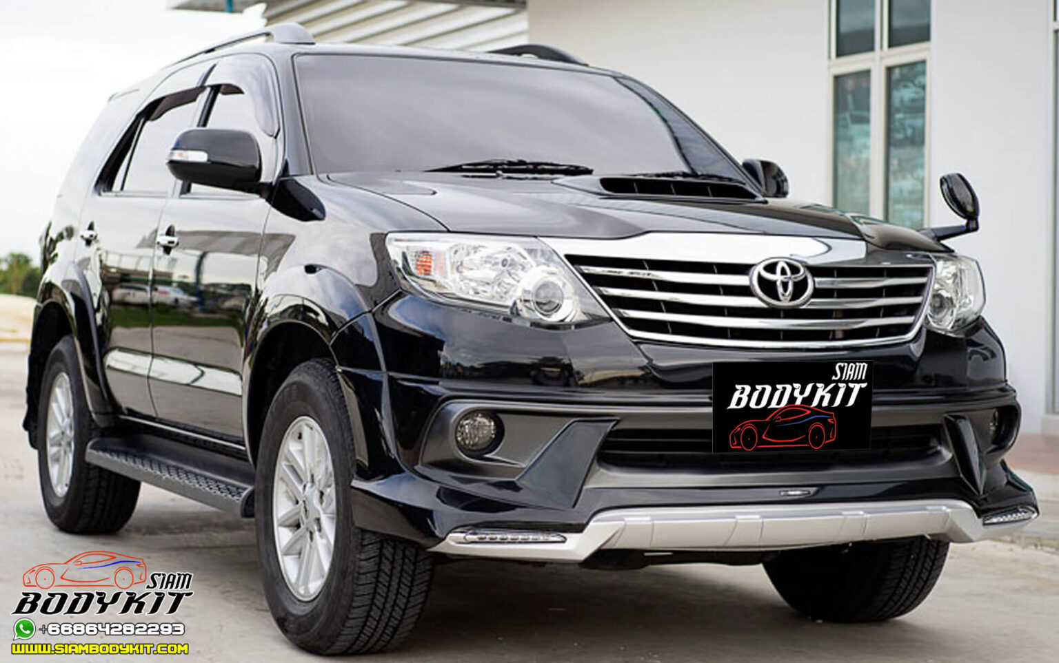 Amotriz Bodykit For Toyota Fortuner 2012 2015 COLOR SIAM BODYKIT