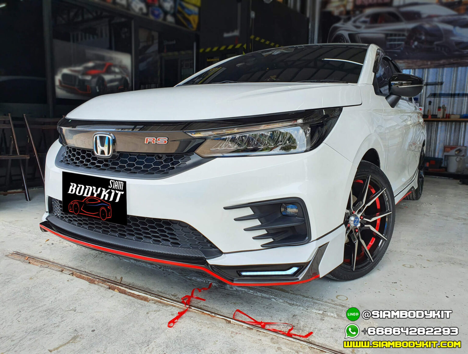 Rs Plus Bodykit For Honda City Color Siam Bodykit